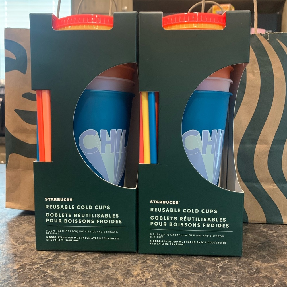 Starbucks summer 2020 reusable cold cups